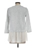 Ann Taylor LOFT Silver 3/4 Sleeve Top Size XS - photo 2