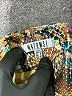 WNTRMSE Paisley Brown Cocktail Dress Size 4 - photo 7