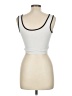 Fabletics Silver White Tank Top Size M (estimated) - photo 2