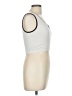 Fabletics Silver White Tank Top Size M (estimated) - photo 4