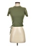Zara Green Short Sleeve Top Size S - photo 1