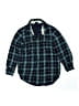 Gap Kids 100% Cotton Plaid Blue Long Sleeve Button-Down Shirt Size XS (kids) - photo 1