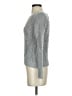 Vince Camuto Chevron-herringbone Gray Pullover Sweater Size XS - photo 5