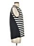 Athleta Ivory Blue Sleeveless T-Shirt Size S - photo 4