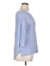 Adrienne Vittadini 100% Linen Stripes Blue 3/4 Sleeve Top Size 1X - photo 4