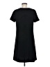 Nine West Solid Black Casual Dress Size M - photo 2