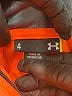 Under Armour 100% Polyester Yellow Zip Up Hoodie Size 4 - photo 3