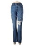 Levi's 100% Cotton Hearts Blue Jeans Size 26 waist - photo 1