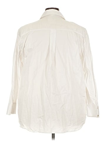 River Island 3/4 Sleeve Button-Down Shirt (view 2)