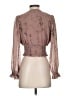 TRUTH BY REPUBLIC 100% Polyester Brown 3/4 Sleeve Blouse Size XS - photo 2