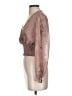 TRUTH BY REPUBLIC 100% Polyester Brown 3/4 Sleeve Blouse Size XS - photo 5