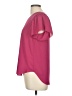 Ann Taylor 100% Polyester Pink Burgundy Short Sleeve Blouse Size M - photo 5