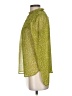 Maison d' Amelie 100% Polyester Green Long Sleeve Blouse Size XS - photo 5