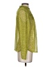 Maison d' Amelie 100% Polyester Green Long Sleeve Blouse Size XS - photo 4