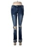 Hippie Laundry Hearts Blue Jeans Size 28 waist - photo 1