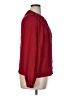 Diane von Furstenberg 100% Silk Red Long Sleeve Silk Top Size 14 - photo 4