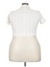 Ysé Ivory Sleeveless Button-Down Shirt Size 4X - photo 2