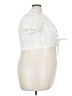 Ysé Ivory Sleeveless Button-Down Shirt Size 4X - photo 4