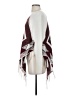 Double Zero 100% Acrylic Burgundy Poncho Size S - photo 5
