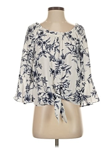 B.wear 3/4 Sleeve Blouse (view 1)