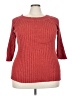 Reference Point 100% Cotton Red Pullover Sweater Size 3X - photo 1