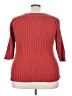 Reference Point 100% Cotton Red Pullover Sweater Size 3X - photo 2