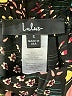 Lulus 100% Polyester Floral Black Casual Pants Size S - photo 4