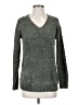 Tribal 100% Polyester Tweed Green Pullover Sweater Size S - photo 1