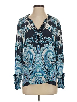 Kobi Halperin Long Sleeve Silk Top