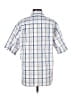 Van Heusen Blue Short Sleeve Button-Down Shirt Size L - photo 2