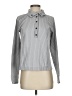 Poetry Houndstooth Gray Long Sleeve Blouse Size S (estimated) - photo 1