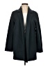 Eileen Fisher 100% Wool Black Wool Coat Size L - photo 1