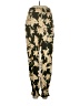 Zara Floral Gold Casual Pants Size XS - photo 1