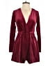 Unbranded Solid Burgundy Red Romper Size XS - photo 1