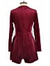 Unbranded Solid Burgundy Red Romper Size XS - photo 2