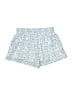 Shein 100% Polyester Floral Blue Shorts Size M - photo 2
