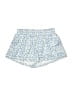 Shein 100% Polyester Floral Blue Shorts Size M - photo 1