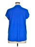 Dana Buchman Blue Short Sleeve Blouse Size XL - photo 2