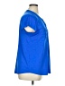 Dana Buchman Blue Short Sleeve Blouse Size XL - photo 4