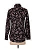 Garnet Hill Paisley Black Long Sleeve Blouse Size 00 - photo 2