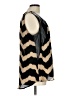 Adiva Chevron-herringbone Gold Sleeveless Blouse Size L - photo 4