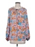 Rungolee Blue Long Sleeve Blouse Size XS - photo 1