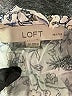 Ann Taylor LOFT Paisley Silver Ivory Casual Dress Size S - photo 6