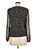 1.State 100% Polyester Black Long Sleeve Blouse Size M - photo 2