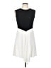 Zara Color Block Ivory Cocktail Dress Size L - photo 1