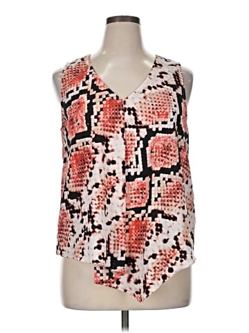 DKNYC Sleeveless Blouse (view 1)
