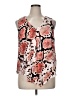 DKNYC Orange Sleeveless Blouse Size XL - photo 1
