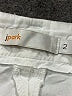 JPark 100% Cotton Solid Ivory Athletic Shorts Size Med (2) - photo 3