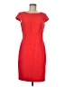 Chetta B Solid Red Casual Dress Size 8 - photo 1