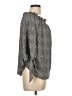 MICHAEL Michael Kors Gray 3/4 Sleeve Blouse Size L - photo 4